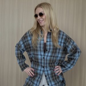 Koszula w kratę Lora